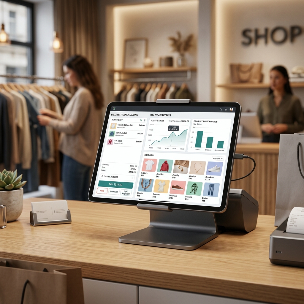 POS Systems Mockup
